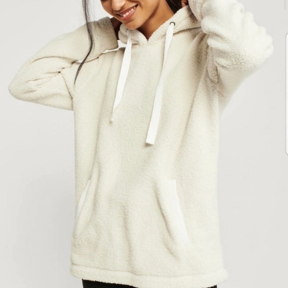 Abercrombie & Fitch Jackets & Blazers - Abercrombie & Fitch Sherpa Hoodie